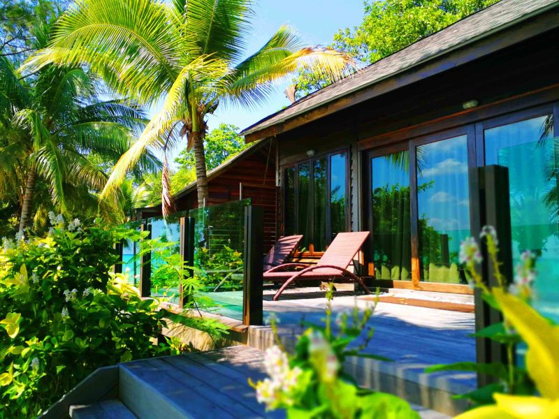 Beach chalet