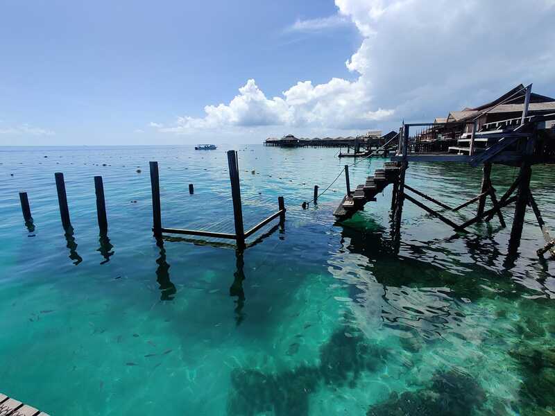 Mabul Beach Resort - View