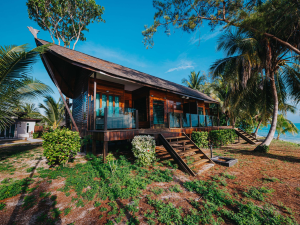 Semi-detached beach