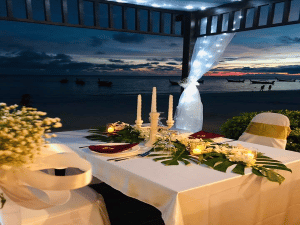 candle light dinner 