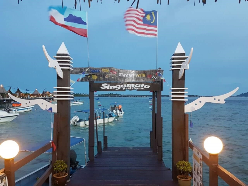Singamata reef resort 