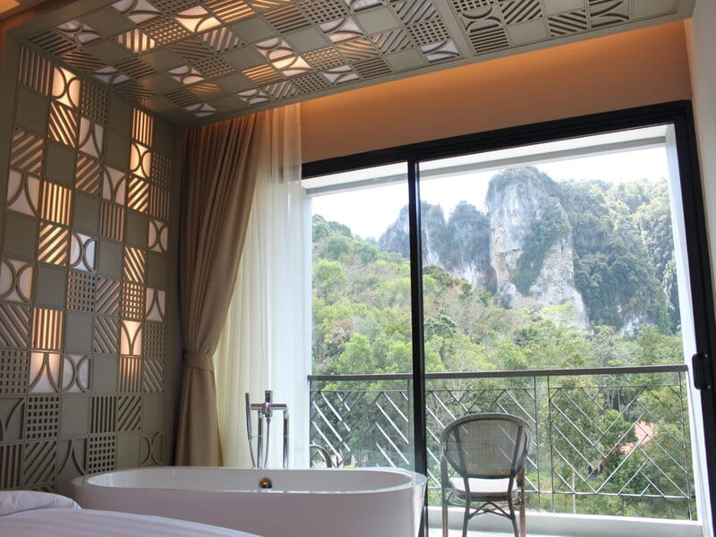 Spa Studio balcony view