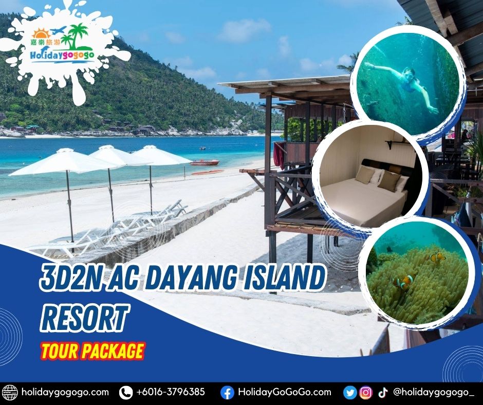 3d2n AC Dayang Island Resort Tour Package