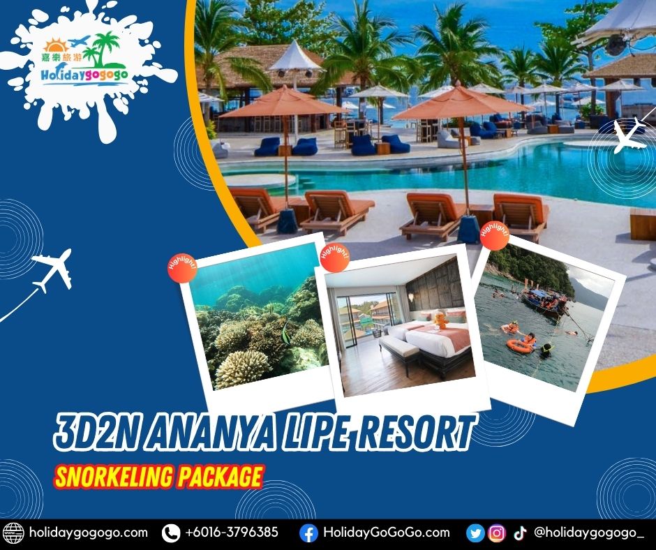 3d2n Ananya Lipe Resort Snorkeling Package