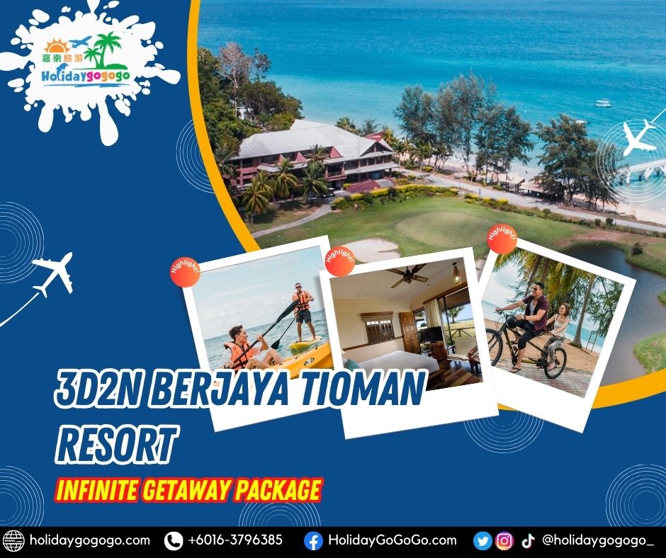3d2n Berjaya Tioman Resort Infinite Getaway Package