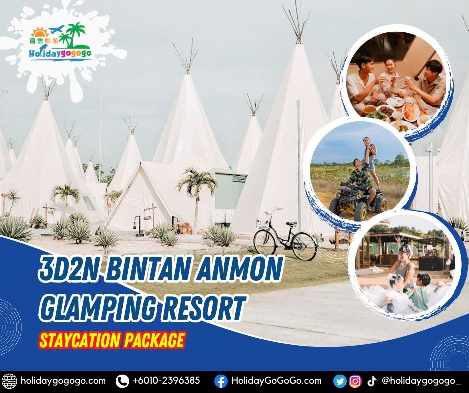 3d2n Bintan Anmon Glamping Resort Staycation Package