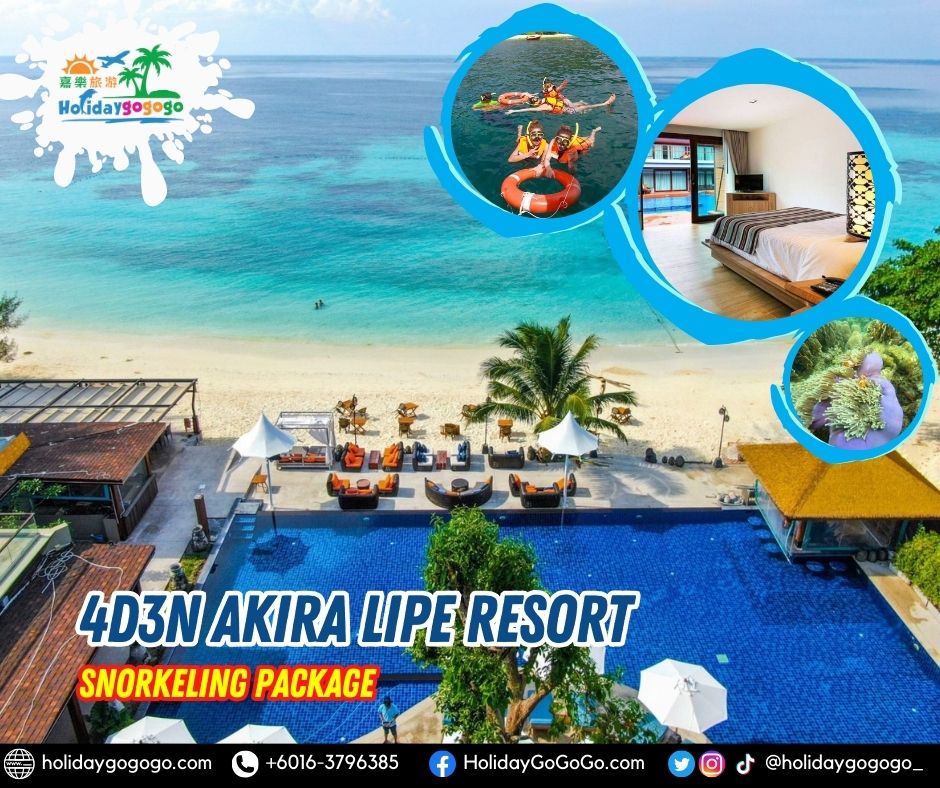 4d3n Akira Lipe Resort Snorkeling Package