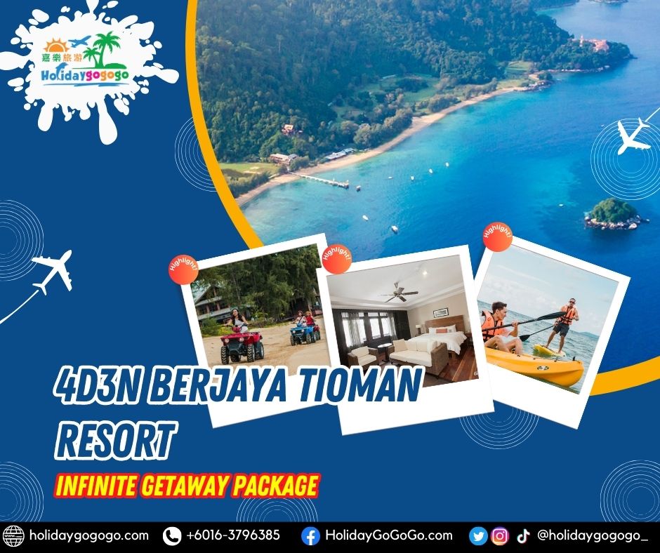 4d3n Berjaya Tioman Resort Infinite Getaway Package