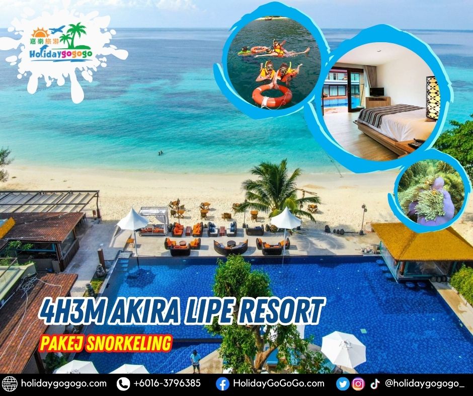 4h3m Akira Lipe Resort Pakej Snorkeling