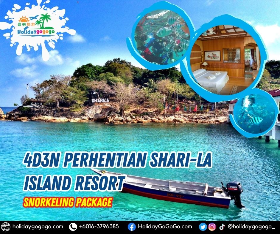 4d3n Perhentian Shari-La Island Resort Snorkeling Package