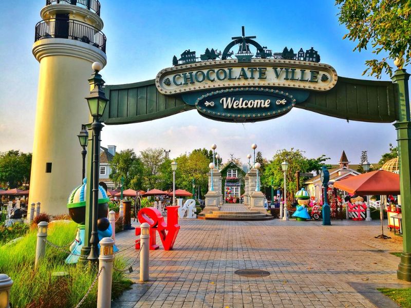 Chocolate Ville Park Entrance