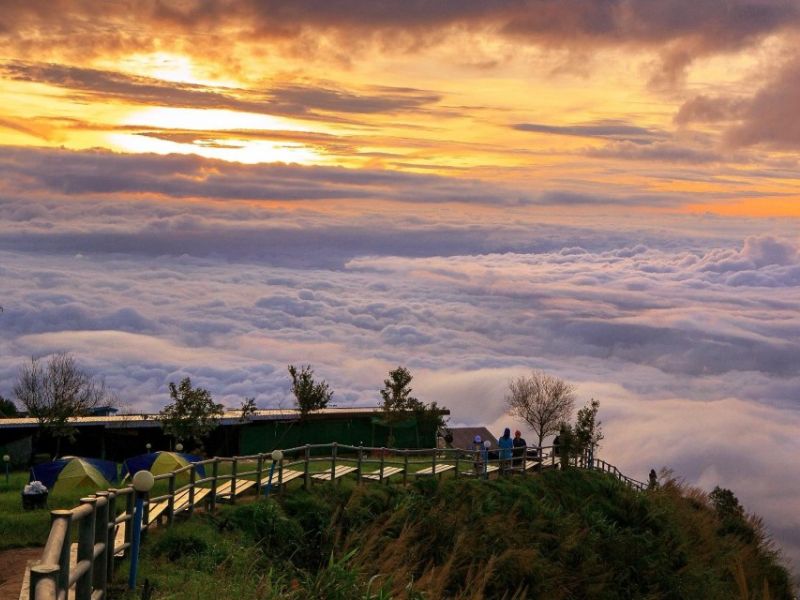 Phu Thap Boek Mountain Sea of Cloud Viewpoint