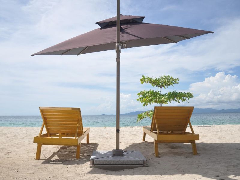 Santiri Island Resort Sun Deck