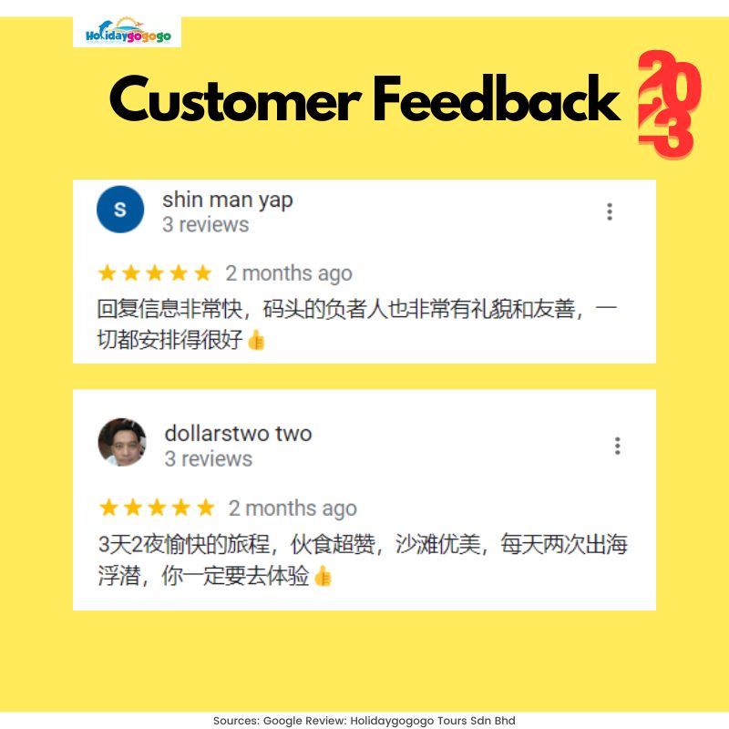 holidaygogogo 旅游社客户评价