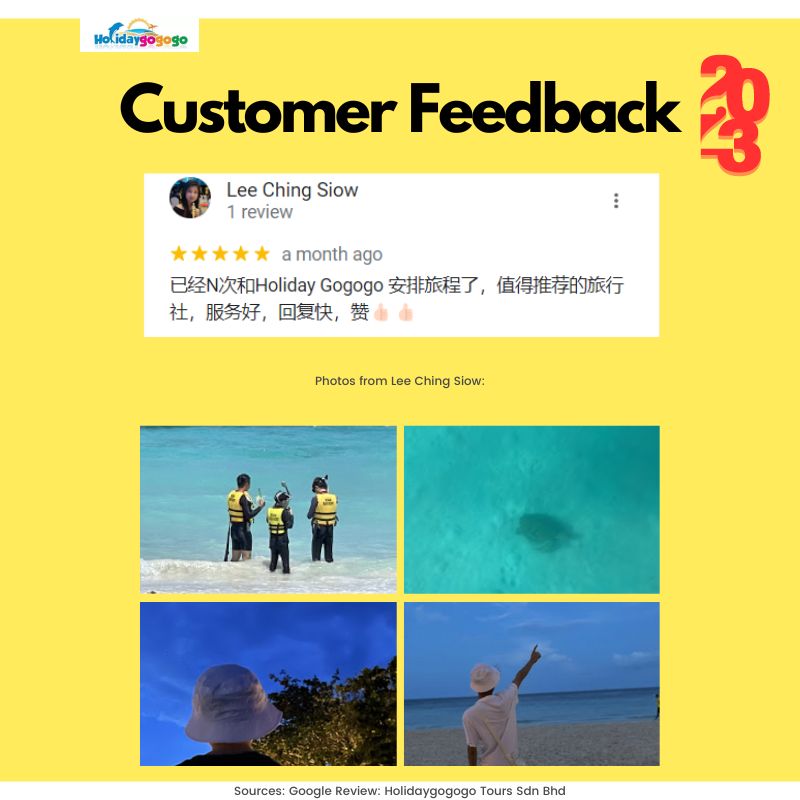 holidaygogogo 旅游社客户评价