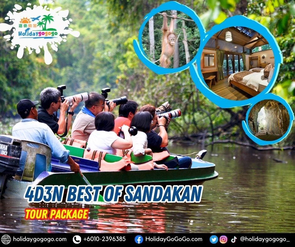 4d3n Best of Sandakan Tour Package