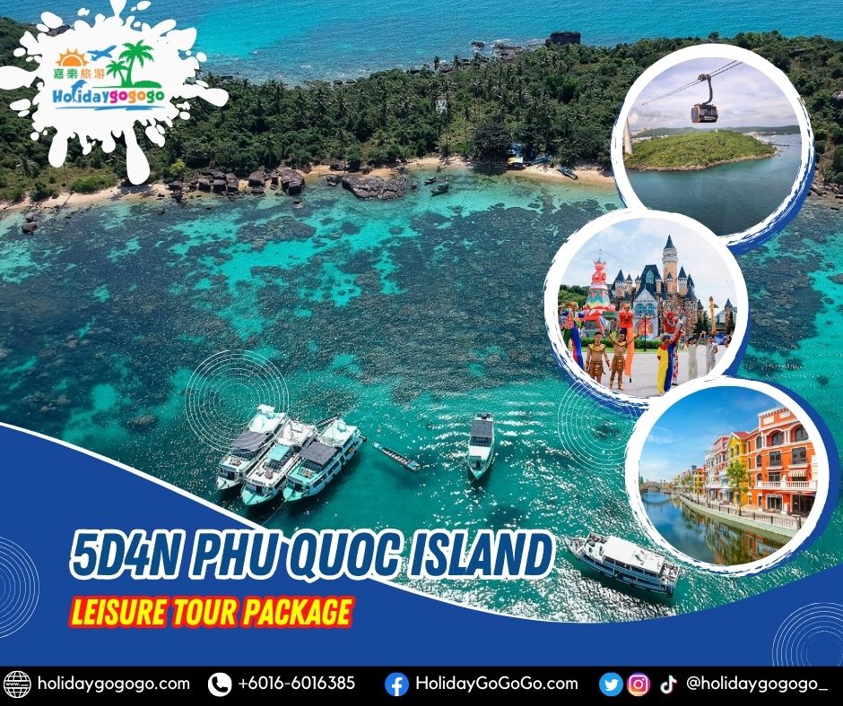 5d4n Phu Quoc Island Leisure Tour Package
