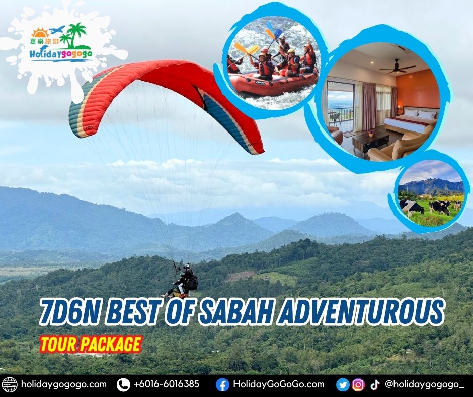 7d6n Best of Sabah Adventurous Tour Package
