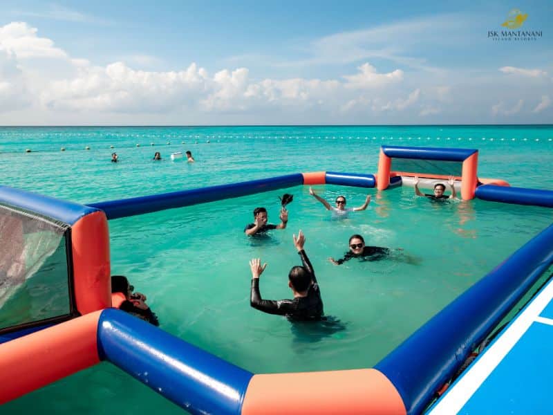 Beach Volley Ball in Mantanani Island