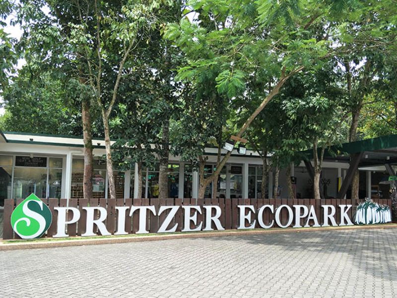 Entrance of Spritzer Eco Park