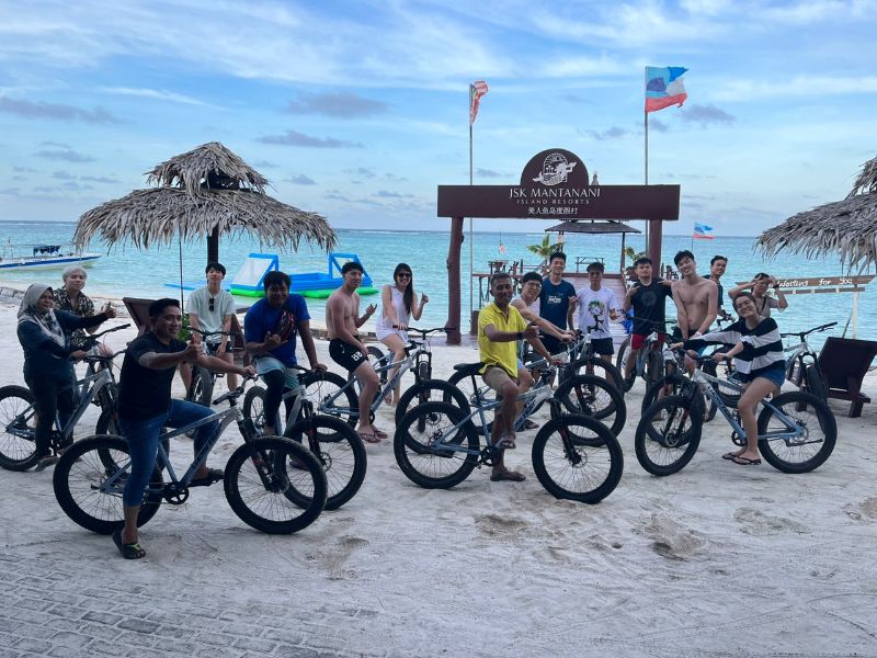 JSK Mantanani Resort Cycling Activity