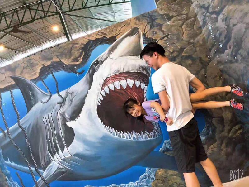 Sg. Burong Aquarium 3D Art