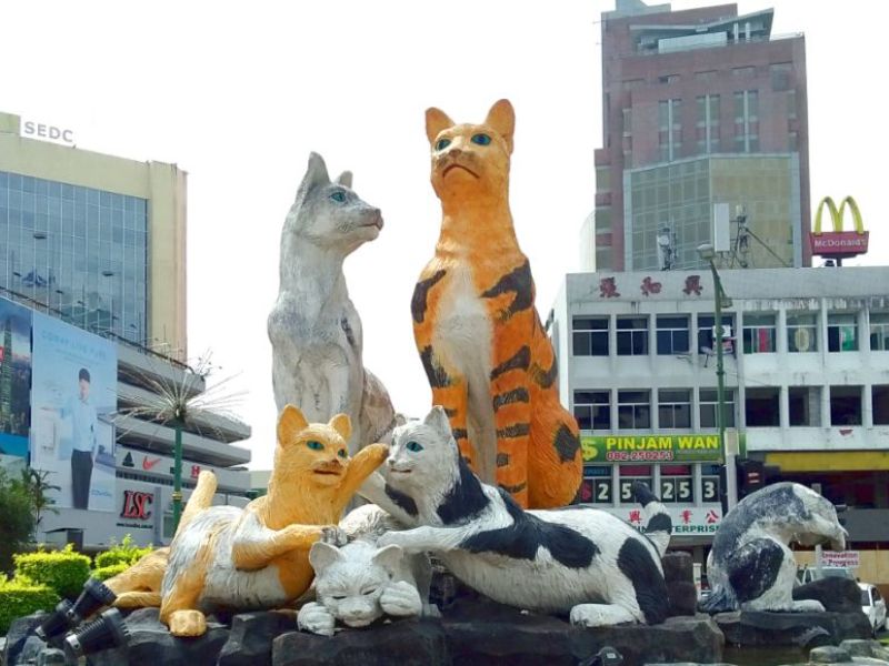 Cat Statue