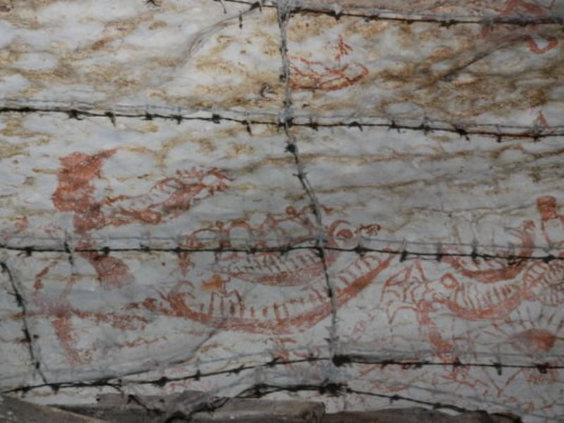 Cave Painting found in Niah cave