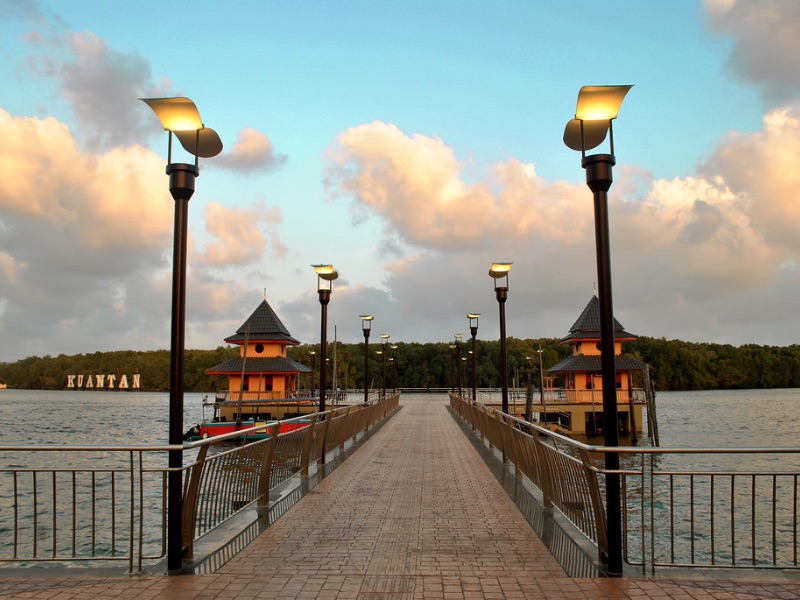 Sunset at Kuantan River