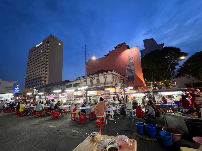 New Lane street Foodstalls