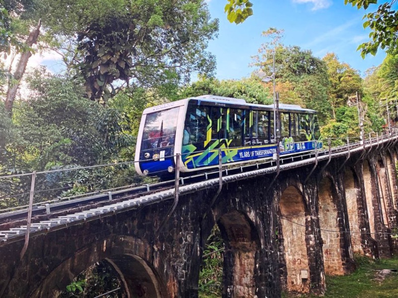Penang Hill Funicular Train