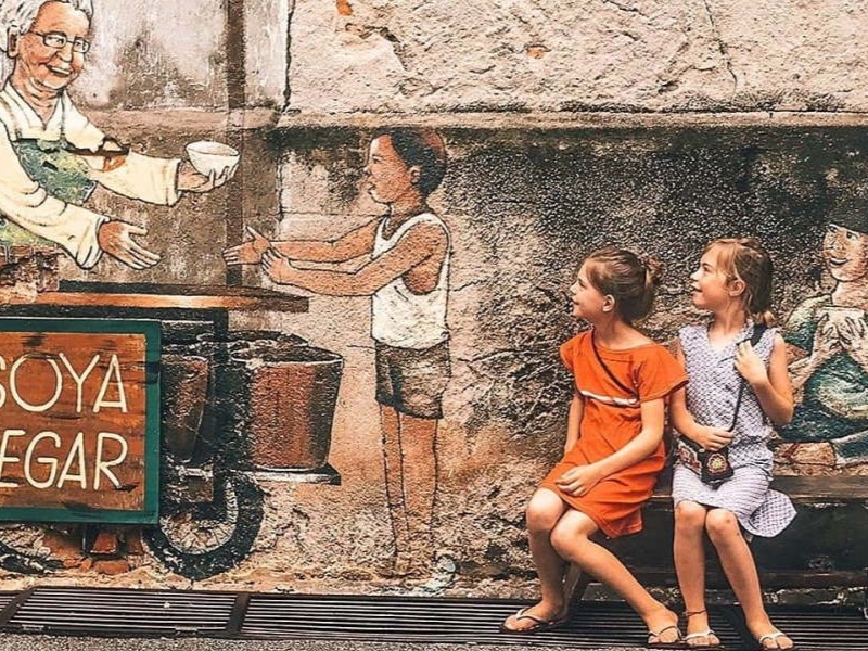 Penang Street Art & Armenian Street