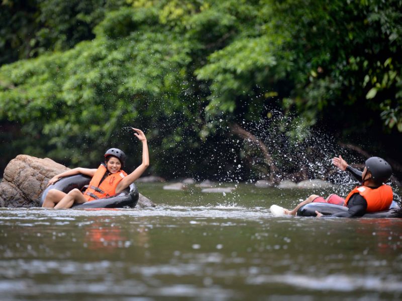 River Tubing at Danum Valley