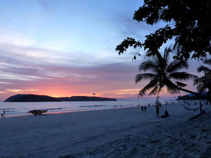 Sunset at Cenang Beach