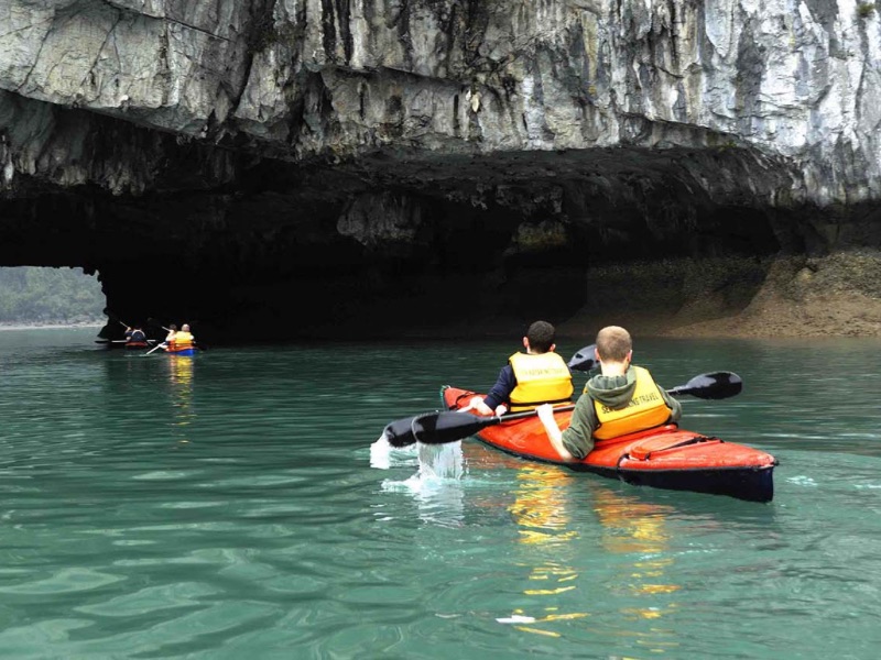 Caves in Halong Bay