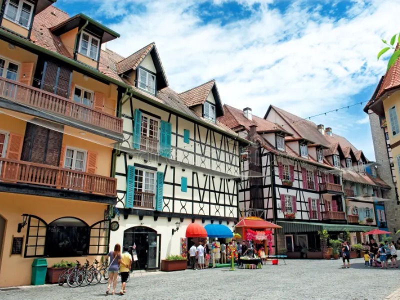 French-theme village of Colmar Tropicale