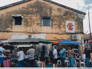 Old Food Stall at Chulia Street Hawker Stall