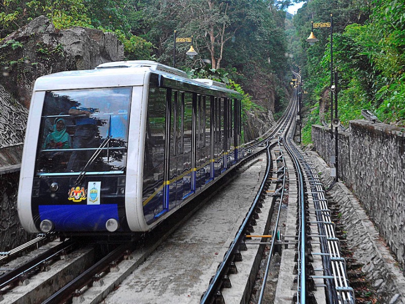 Penang Hill Funicular Train