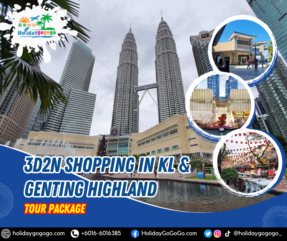 3d2n Shopping in KL & Genting Highland Tour Package