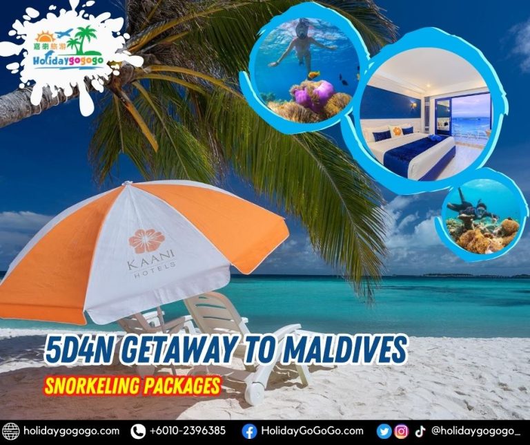 5d4n Getaway to Maldives Snorkeling Packages
