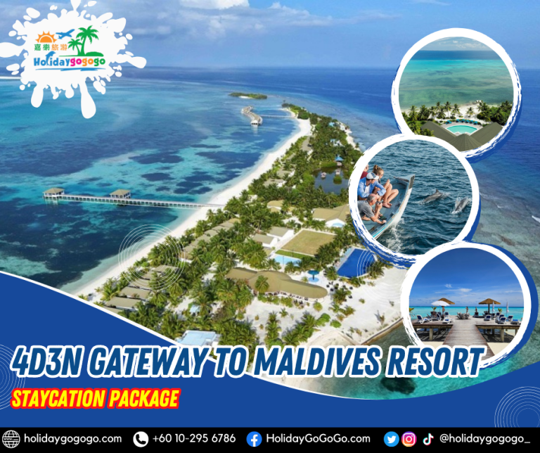 (2026) 4d3n Getaway to Maldives Resort Staycation Package