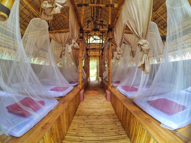 Room view of Bamboo Hut