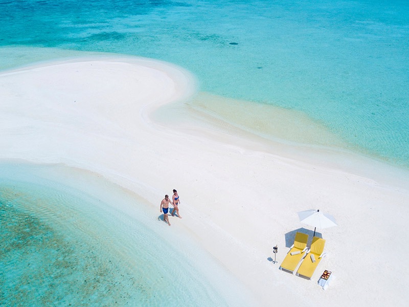 Sandbank Maldives