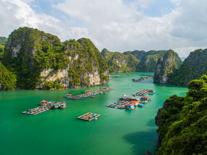 View of Ha Long Bay