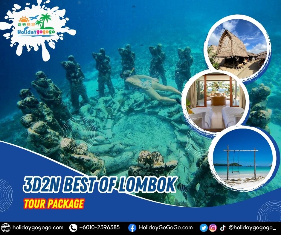 3d2n Best of Lombok Tour Package
