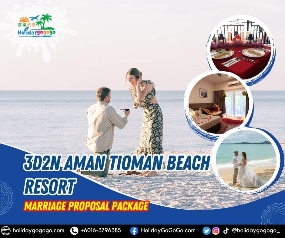 3d2n Aman Tioman Beach Resort Marriage Proposal Package