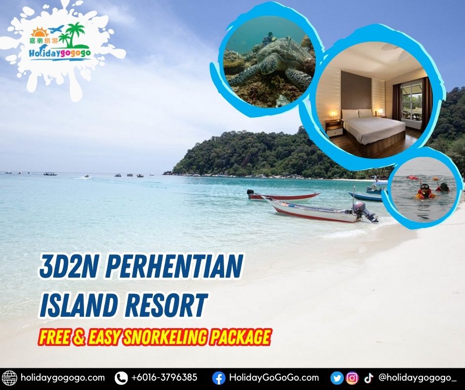 (2024 Promo) 3d2n Perhentian Island Resort Free & Easy Snorkeling