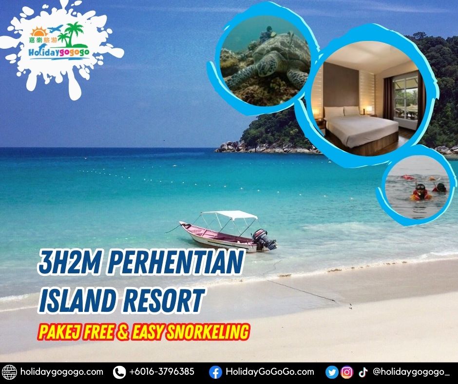 3h2m Perhentian Island Resort Pakej Free & Easy Snorkeling