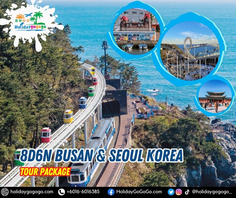 8d6n Busan & Seoul Korea Tour Package