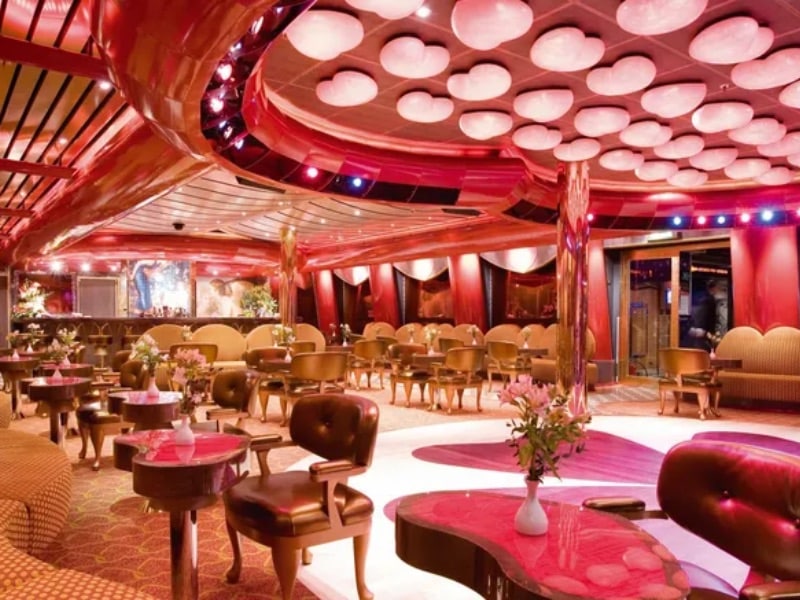 Bar Lounge onCosta Serena Cruise